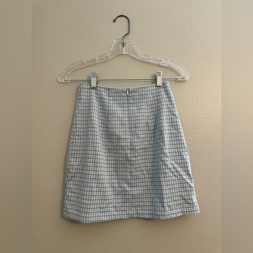 Brandy Melville checkered mini skirt - Picture 2 of 5